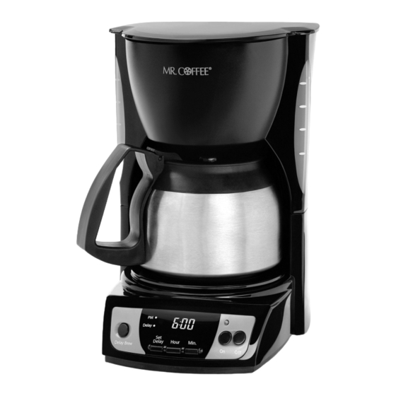 Mr. Coffee  SPR-062609 User Manual