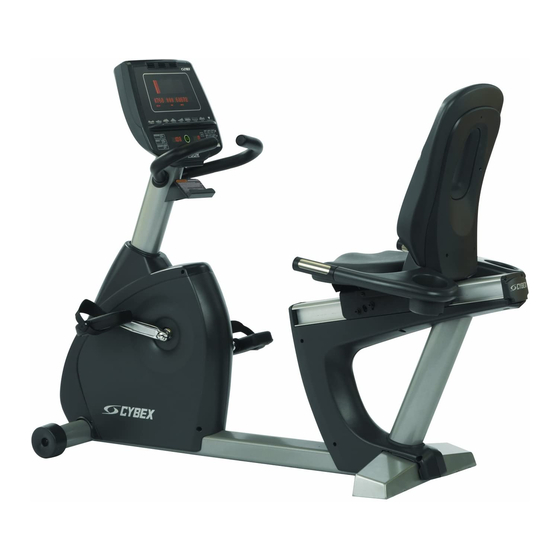 CYBEX 750C Owner's Manual