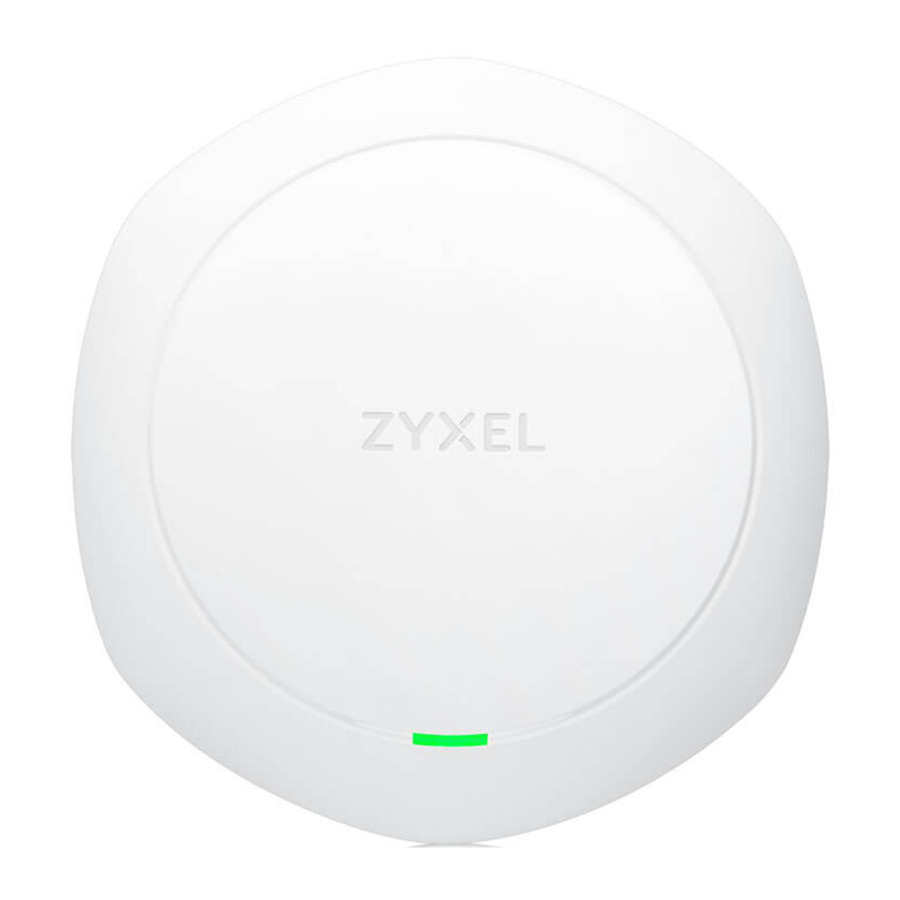 Zyxel WAC6303D-S - 802.11ac Wave2 Dual-Radio Unified Pro Access Point Quick Start Guide