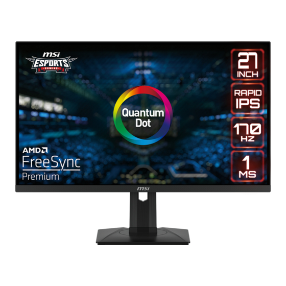 MSI G Series User Manual