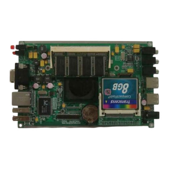 DAQ system EMB-CPU03 User Manual