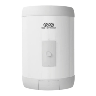 OSO HOTWATER Wally-W 30 Installation Manual