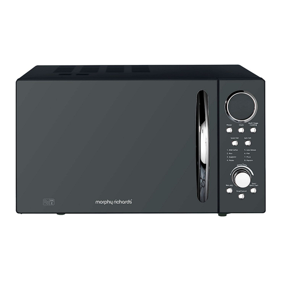 Morphy Richards P90D23EL-B8/H Installation & User's Instructions