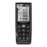 HT Instruments iDM70 User Manual