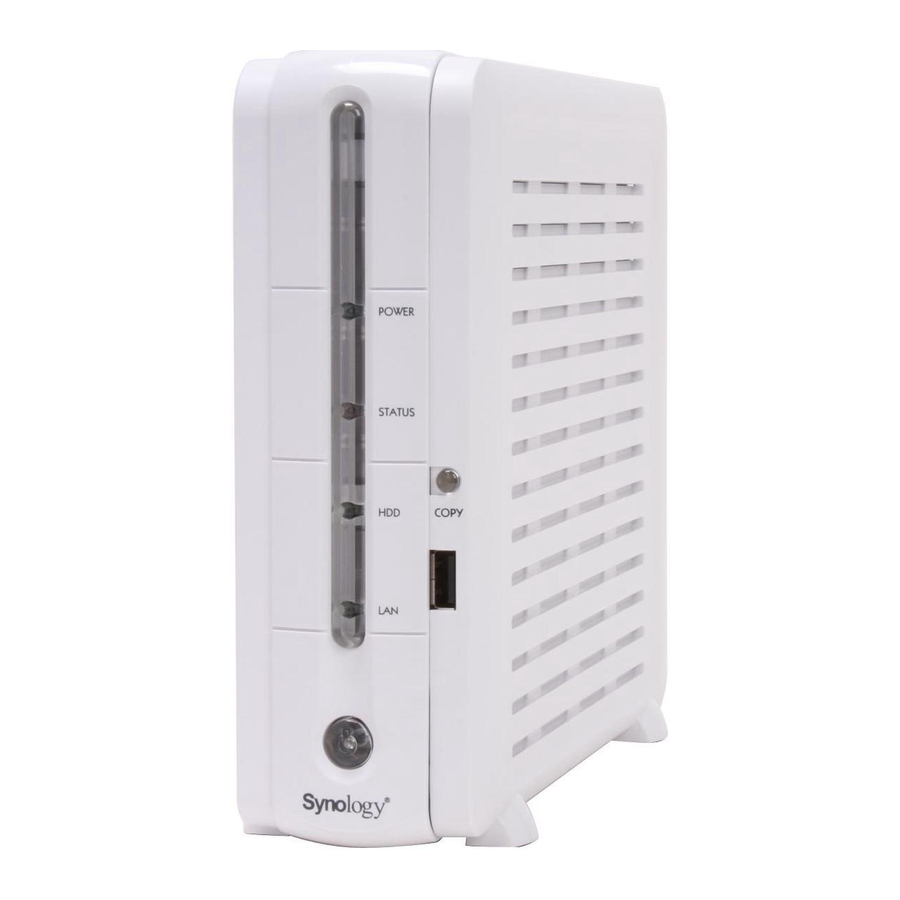 Synology Disk Station Series, DS-106j Manual