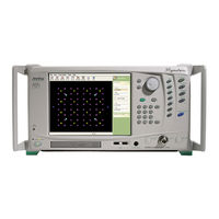 Anritsu Series MS278XB Operation Manual