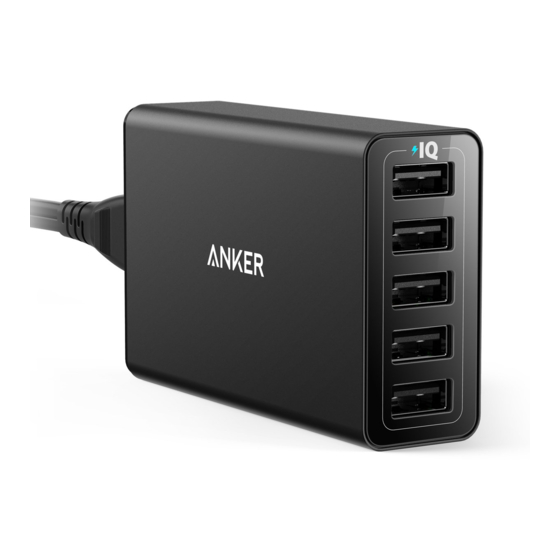 Anker 5-Device Charging Station Quick Manual