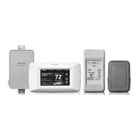 Honeywell Prestige IAQ THX9000 System Installation Manual