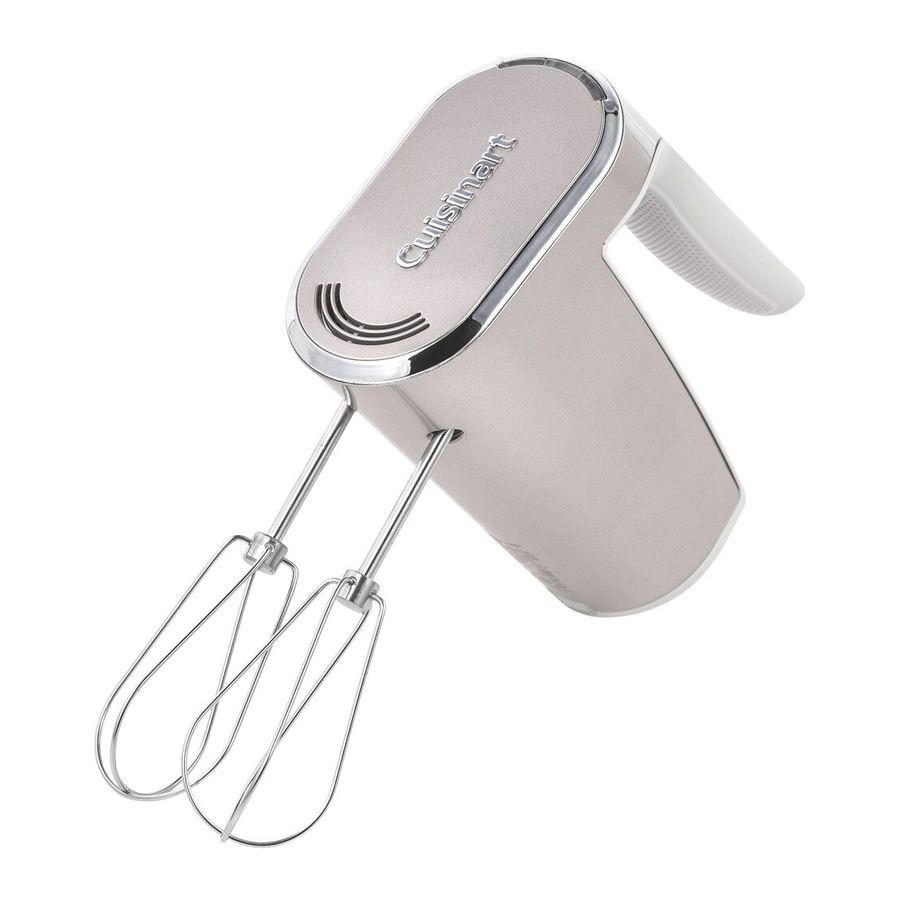Cuisinart RHM100E Manual