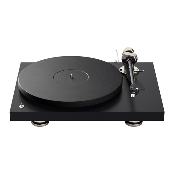 Pro-Ject Audio Systems Debut PRO Instructions For Use Manual