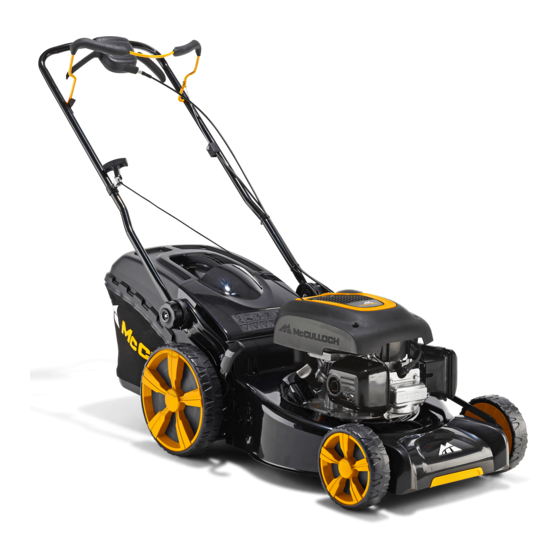 User Manuals: McCulloch M46-160AWRPX Lawnmower