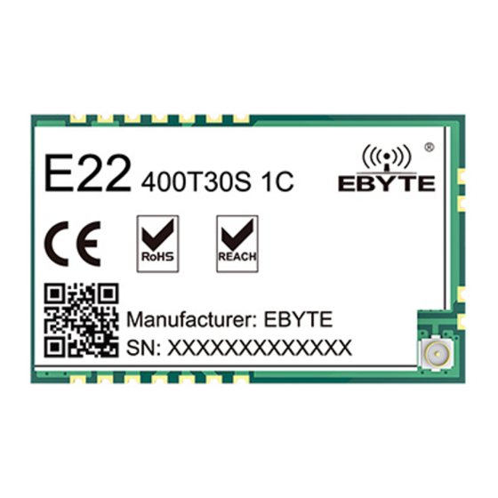 Ebyte E22-400T30S1C User Manual