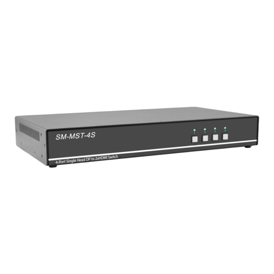 SMART-AVI SM-MST-2S Manuals