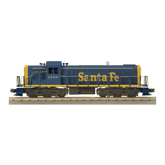 MTHTrains Rail King RSD-4 Diesel Engine Operator's Manual