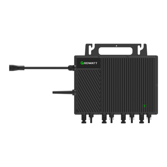 Growatt NEO 1200-2000M-X Quick Installation Manual