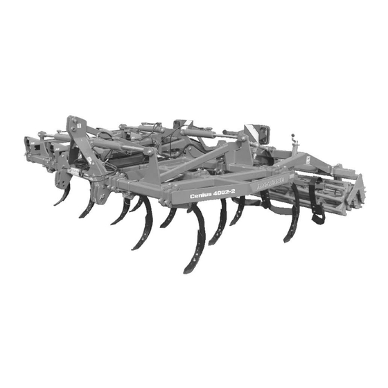 Amazone Cenius 4002-2 Super Operating Manual