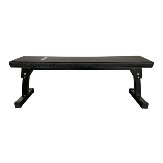 Trojan FOLDABLE FLAT BENCH User Manual