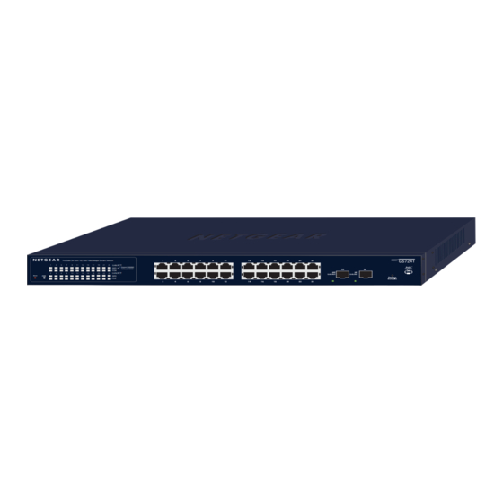 NETGEAR GS724TP-100EUS Hardware Installation Manual
