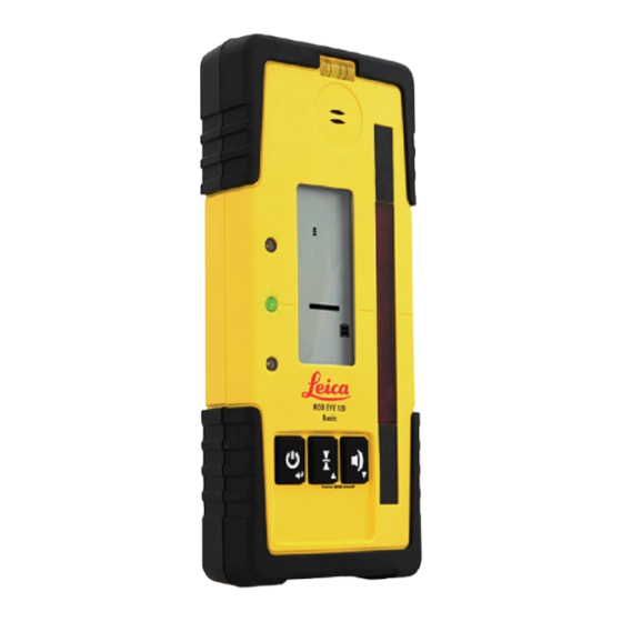 Leica Geosystems Rod Eye 120 User Manual