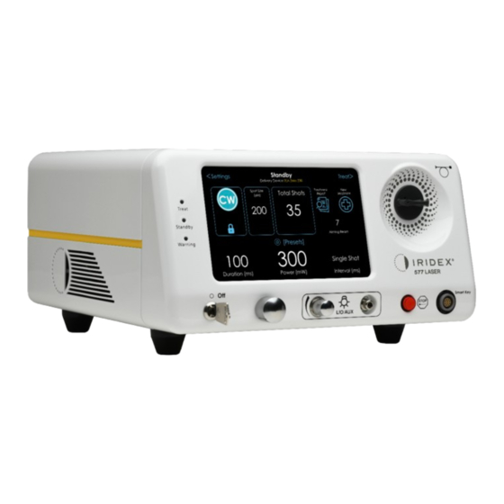 Iridex 577 Manuals
