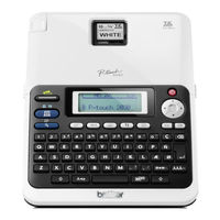 Brother P-touch PT-2030 User Manual