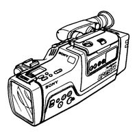 Sony Handycam CCD-SP9 Operating Instructions Manual