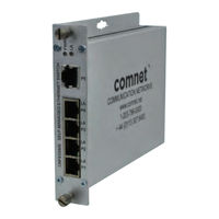 Comnet CNFE5SMS Installation And Operation Manual
