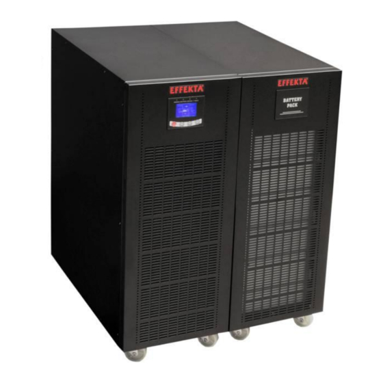 Effekta Adira 6kVA Operating Manual