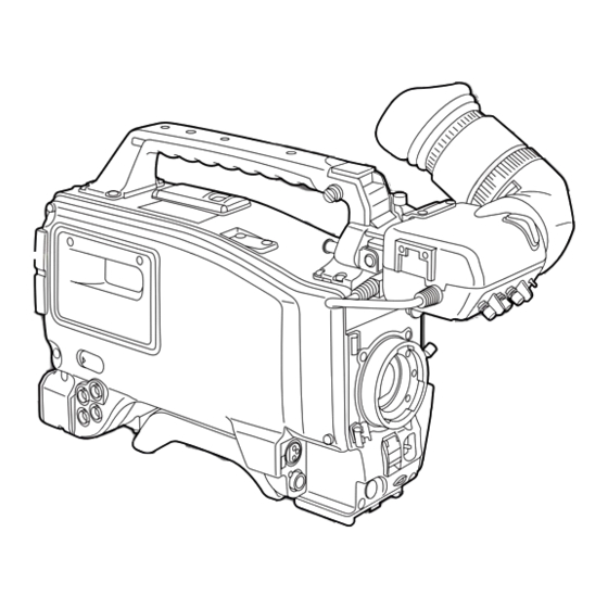 Panasonic AJ-D900WAP Operating Instructions Manual