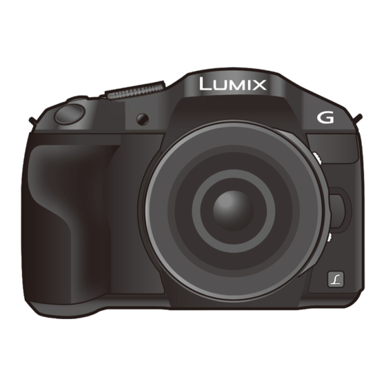 Panasonic DMC-G6 Owner's Manual For Advanced Features