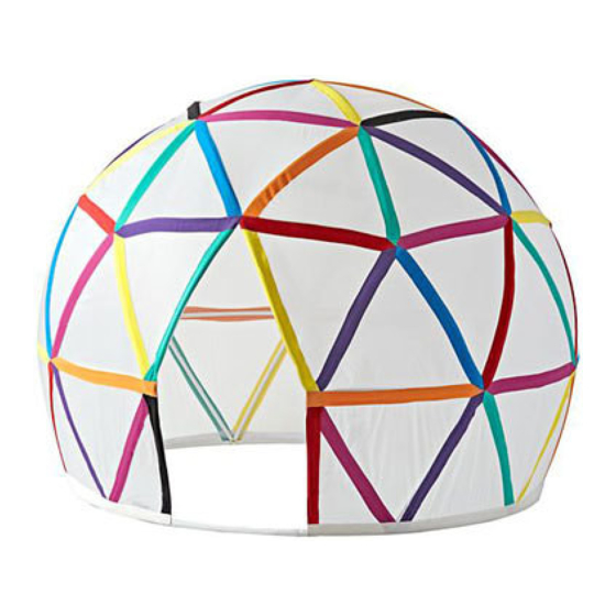 The Land of Nod Geodome Playhouse Assembly Instructions Manual