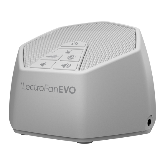 ASTi LectroFan Evo Owner's Manual