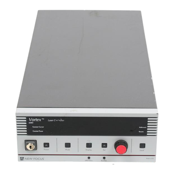 New Focus Vortex 6000 Series User Manual