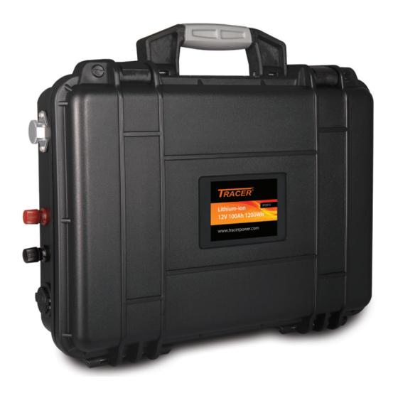 Tracer BP2905 Safety Precautions