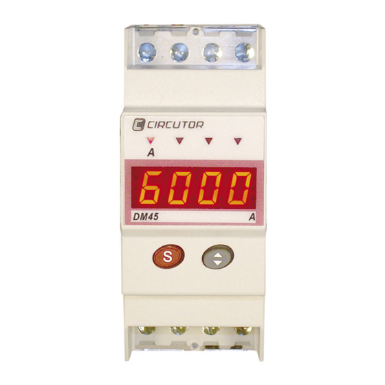 Circutor DM45 A Technical Features