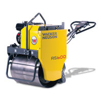 Wacker Neuson RS600A Operator's Manual