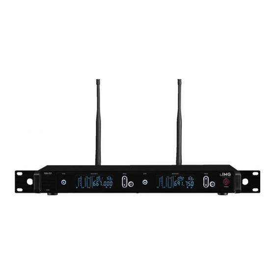IMG STAGELINE TXS-727HSE/B Instruction Manuals