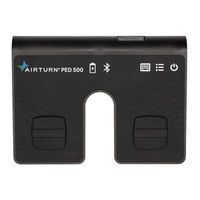 AirTurn PED500 Operating Manual