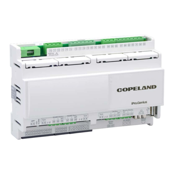 Copeland iPro.Genius DAC Installation And Operation User Manual