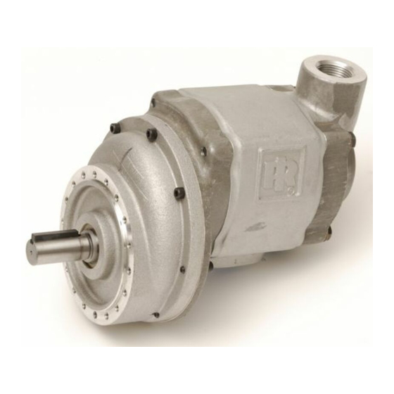 Ingersoll-Rand 92RM Series Operation And Maintenance Information