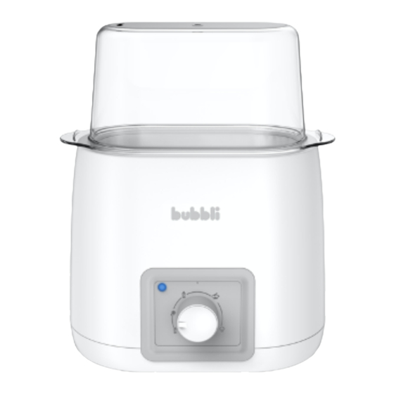 Bubbli BBBOTLWARMA Bottle Warmer Manuals