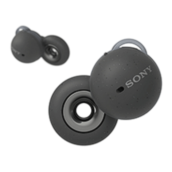 User Manuals: Sony LinkBuds YY2969 Wireless Earbuds