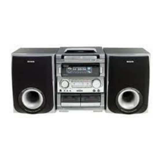Aiwa NSX-A909 Service Manual