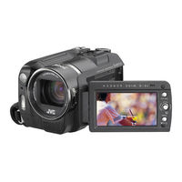JVC GZ MG555 - Everio Camcorder - 5.4 MP Instructions Manual