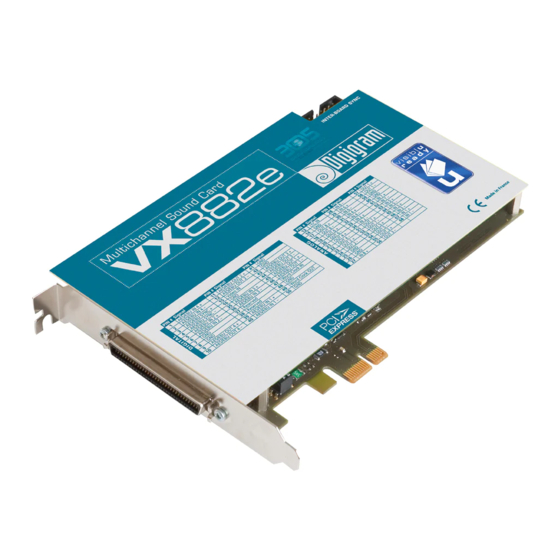 Digigram VX442HR User Manual
