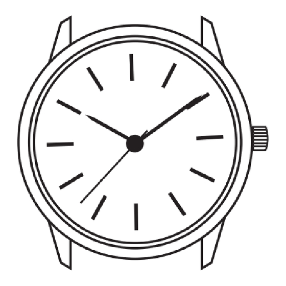 Timex W217 Instructions Manual