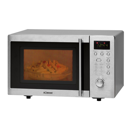 BOMANN MWG 2211 U CB Instruction Manual