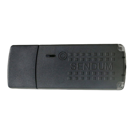 Sendum PT300D Quick Start Manual