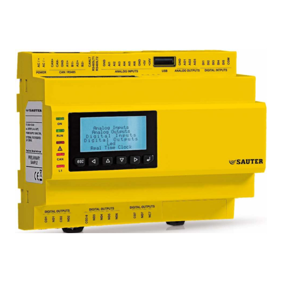 sauter RDT 921 F901 Hardware Manual