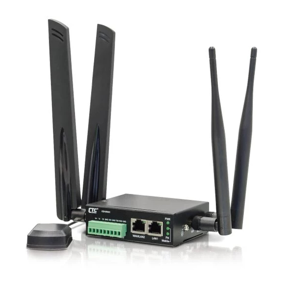 CTC Union ICR-W401 Quick Installation Manual